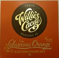 Сахар и питательные вещества в Willie s cacao