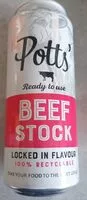 İçindeki şeker miktarı Potts' Beef Stock