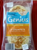Zuckermenge drin Gluten free crumpets
