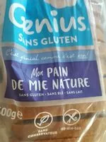 含糖量 mon pain de mie nature