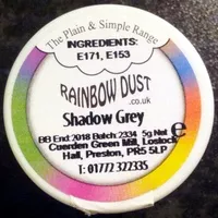 糖質や栄養素が Rainbow dust