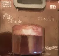 含糖量 Edible Dusting Colour Claret
