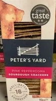 Количество сахара в Pink peppercorn sourdough crackers