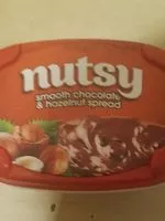 Suhkur ja toitained sees Nutsy