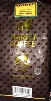 Sucre et nutriments contenus dans Marley coffee