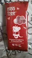 Zuckermenge drin Organic cranberry & hazelnut bar
