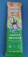 Zuckermenge drin Cheeky orange bar