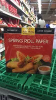 Quantité de sucre dans Frühlingsrollenblätter