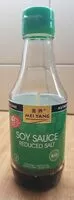 Quantité de sucre dans Soy Sauce Reduced Salt