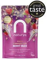 चीनी की मात्रा Organic Overnight Oats - Berry Buzz