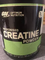 Количество сахара в Micronized Creatine Powder Optimum Nutrition