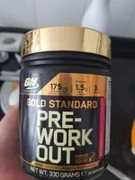 Количество сахара в Gold Standard Pre-Workout