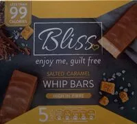 Suhkru kogus sees Whip Bars
