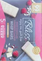 Suhkru kogus sees Whie chocolate and rasberry whip bars