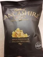 İçindeki şeker miktarı Lancashire Crisps Black Pudding & English Mustard