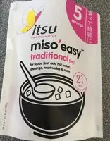 Cantidad de azúcar en Miso'easy Itsu sachets