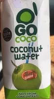 Sucre et nutriments contenus dans Go coco