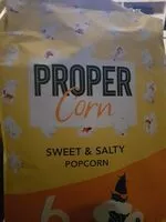 Şeker ve besinler Proper corn