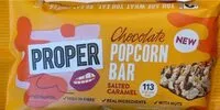 Amount of sugar in Popcorn bar
