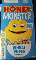 Sugar and nutrients in Honey monster