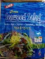 Количество сахара в Green seaweed salad