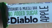 含糖量 Yoghourt muesli bar Apple