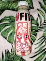 Cantidad de azúcar en UFIT Raspberry Ripple flavour high protein milkshake