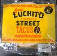 Amount of sugar in Mexican Street Tacos