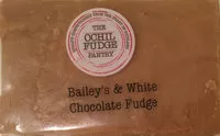 Sokerin määrä sisällä Bailey's and white chocolate fudge