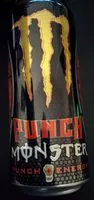 Jumlah gula yang masuk Monster Punch MIXXD