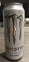 Sucre et nutriments contenus dans Monster energy