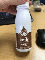 Sokerin määrä sisällä Kefir biotiful cacao