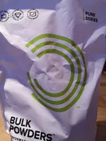 中的糖分和营养成分 Bulkpowders