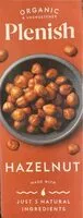 Cantidad de azúcar en Organic unsweetened hazelnut