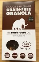 Zucker und Nährstoffe drin The paleo foods co