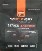 चीनी की मात्रा Diet Meal Replacement Shake Strawberries and Cream