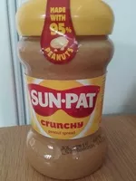 Cantidad de azúcar en SUN-PAT crunchy peanut spread