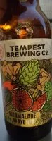 中的糖分和营养成分 Tempest brewing co