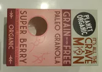 Quantité de sucre dans Paleo Granola Super Berry