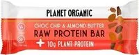 Quantité de sucre dans Choc Chip & Almond Butter Raw Protein Bar