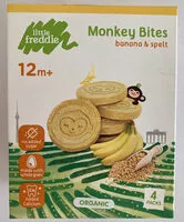 चीनी की मात्रा Monkey Bites Banana & Spelt