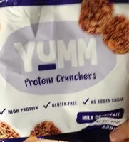 Azúcar y nutrientes en Protein crunchers