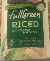 含糖量 Riced cauliflower n broccoli