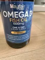 Jumlah gula yang masuk omega 3 fish oil