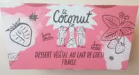 Количество сахара в Dessert Végétal au Lait de Coco Fraise