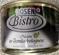 Zuckermenge drin Nudeln in Gemüsebolognese