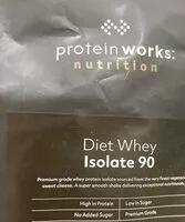 चीनी की मात्रा Diet whey isolate 90