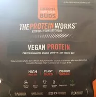 चीनी की मात्रा Vegan protein vanilla crème