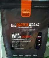 Sucre et nutriments contenus dans The protein works