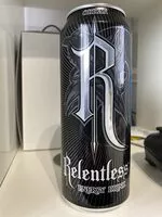 Azúcar y nutrientes en Relentless energy